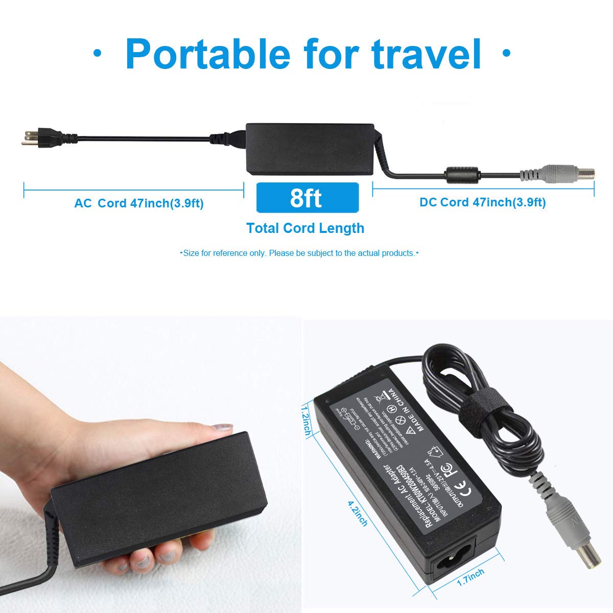 Amazon.com: 90W 20V 4.5A AC Adapter Charger for Lenovo Thinkpad